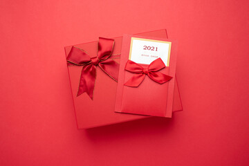 New Year gifts and greeting cards
