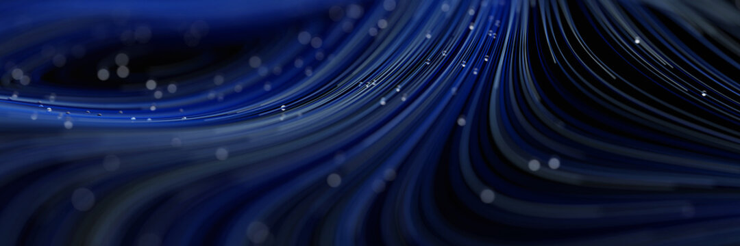 Netzwerk Kabel Konzept als Hintergrund Header