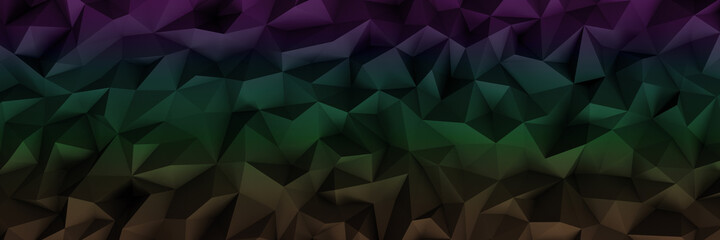 Abstrakter farbiger Low Poly Polygon Hintergrund