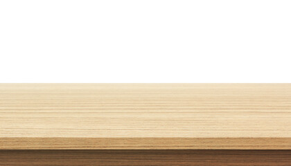 wooden floor isolate on white background.