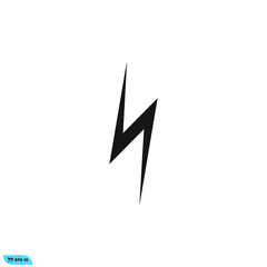 Icon vector graphic of Thunder bolt