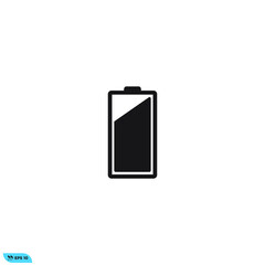 Icon vector graphic of battery, good for illustration
