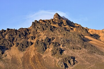 Mount Illiniza Norte, with its height of 5,126 meters, is the eighth highest mountain in Ecuador. South America.
