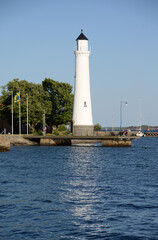 Leuchtturm bei Karlskrona, Schweden