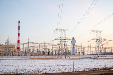 the first snow at the power