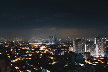 manila skyline at night