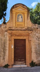 Small church in Trevi, Umbria.