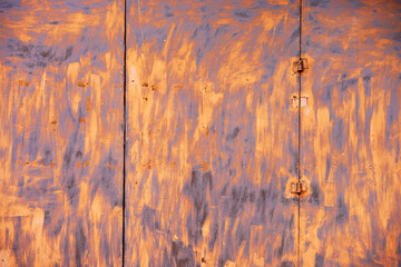 weathered corrugate wall