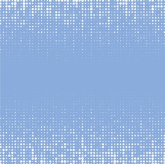 blue background with white dots