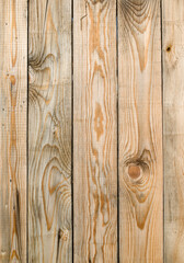 New wooden wall closeup