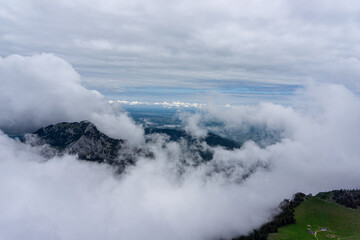 Beautiful Scene in the Alps
