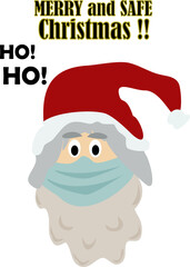 Merry and safe Christmas from Santa