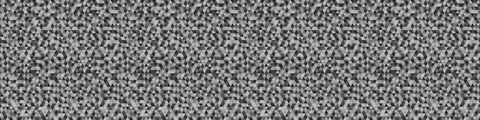Geometric pattern from triangles. Seamless pattern. Triangle background. Black and white wallpaper