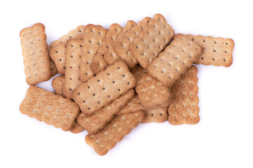 Heap of simple small cookies