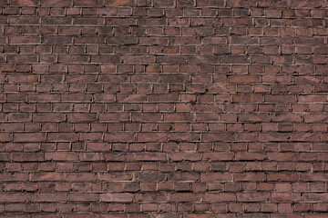 Red vintage brick wall