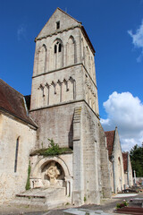 Fototapeta na wymiar saint-ouen church in occagnes in normandy (france)