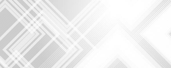 White grey abstract banner background. Vector illustration design for business presentation, banner, cover, web, flyer, card, poster, game, texture, slide, magazine, and powerpoint.