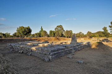 Locri, district of Reggio Calabria, Italy, Archaeological area of Locri Epizefiri