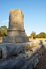 Locri, district of Reggio Calabria, Italy, Archaeological area of Locri Epizefiri