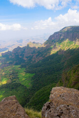 Naklejka premium Simien mountains national park, Ethiopia