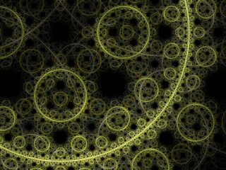 Imaginatory fractal background Image