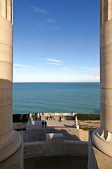 The Passetto seen from the monument in memory of the war, Ancona, Italy, Europe