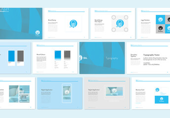 Minimal Blue Style Grand Guidelines