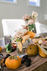 Fall tablescape