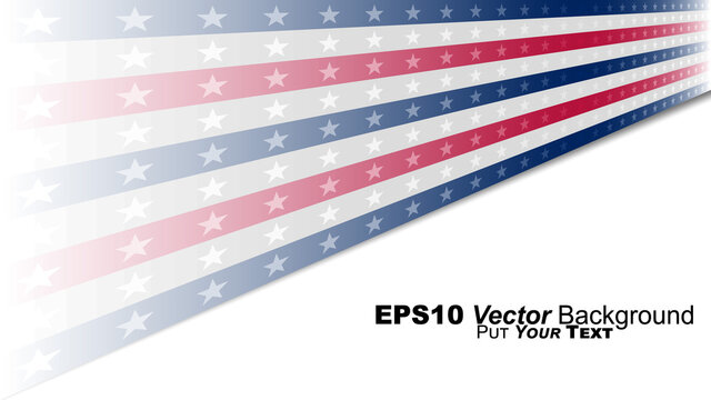 EPS10 vector background based on the american flag. Put your text. Perfect for any use.