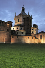 Fototapeta na wymiar Basilica of San Lorenzo Maggiore, Milan, district of Milan, Lombardy, Italy, Europe