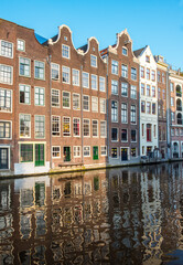 Fototapeta na wymiar Beautiful view of Amsterdam, Netherlands.