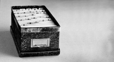 Index Cards of Business