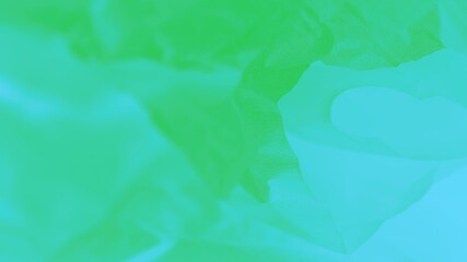 Blurred green and turquoise color abstract panorama background