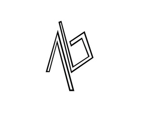 ab creative logo designs and logo letters and monogram logos