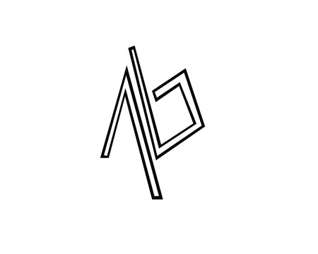 ab creative logo designs and logo letters and monogram logos