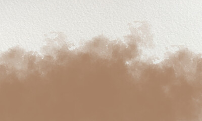 tuscany watercolor background on white canvas