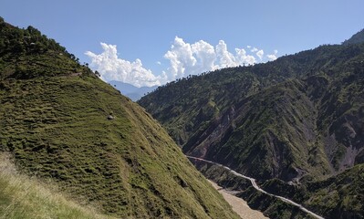 Road in the mountains