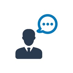 Business message icon
