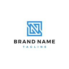 Monogram letter N logo
