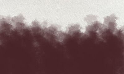 mahogany watercolor background on white canvas