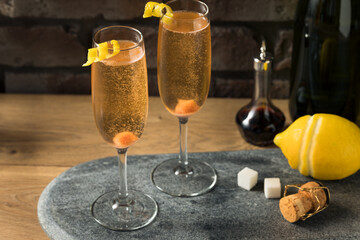 Boozy Refreshing Champagne Cocktail