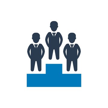 Winner stand icon