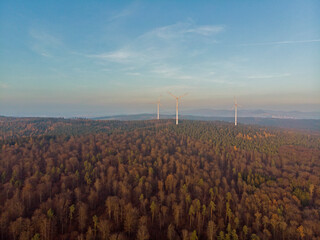 green energy through windmills