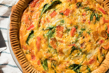 Healthy Veggie Quiche for Breakfast