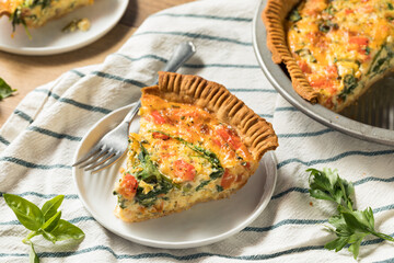 Healthy Veggie Quiche for Breakfast