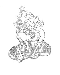 hand drawn illustration of shoes