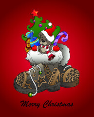 christmas greeting card