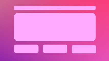 Website design template editable vector product. Business resources and UX - UI design concept, soft light purple and violet color background illustration