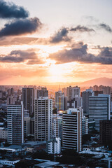 Fototapeta na wymiar Brazil Fortaleza skyline