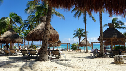 Praia em Can Cun